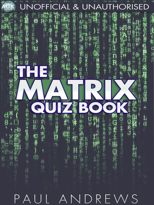 cover image of The Matrix Quiz Book